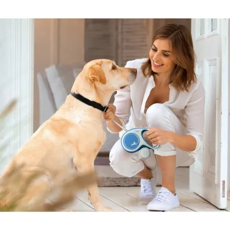 Flexi New Comfort Smycz taśma M 5m czarna [FL-3646]-2035336