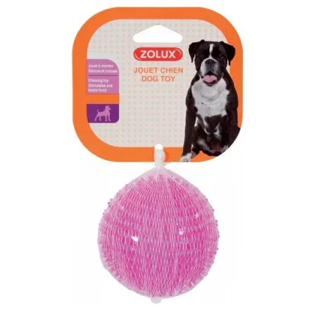 Zolux Zabawka TPR POP Piłka z kolcami 8cm różowa [479070FRA]-2035361