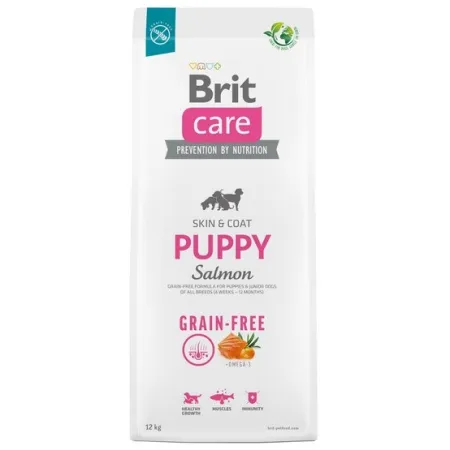 Brit Care Grain Free Puppy Salmon 12kg-2035629
