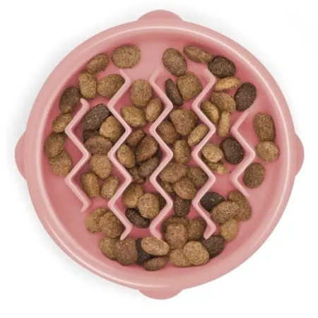 Outward Hound Fun Feeder Tiny (XS) Miska spowalniająca różowa [69754]-2035682