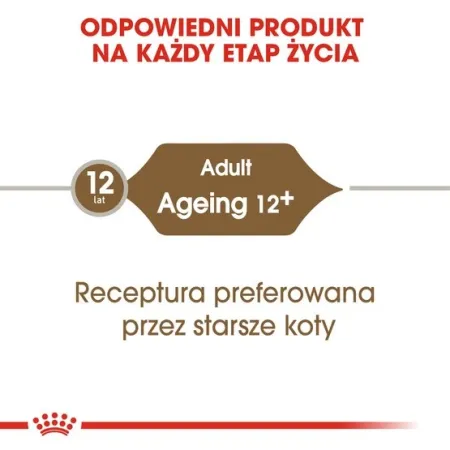 Royal Canin Ageing +12 karma mokra w sosie dla kotów dojrzałych saszetka 85g-2035712