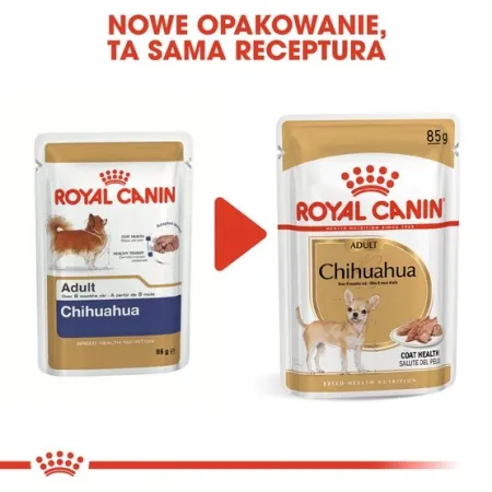 Royal Canin Chihuahua Adult karma mokra – pasztet, dla psów dorosłych rasy chihuahua saszetka 85g-2035772