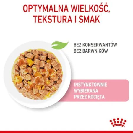 Royal Canin Kitten Sterilised karma mokra w galaretce dla kociąt od 6 do 12 miesiąca życia, sterylizowanych saszetka 