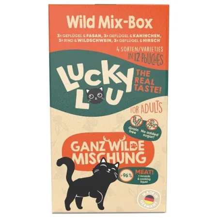 Lucky Lou Lifestage Adult Wild Mix-Box saszetki 12x125g-2035822