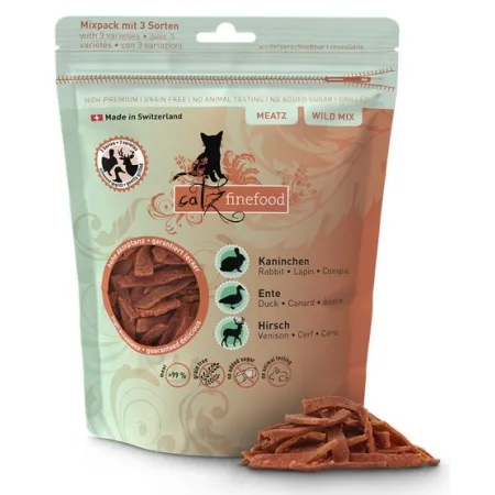 Catz Finefood Meatz Wild Mix - królik, kaczka, jeleń 45g-2035829
