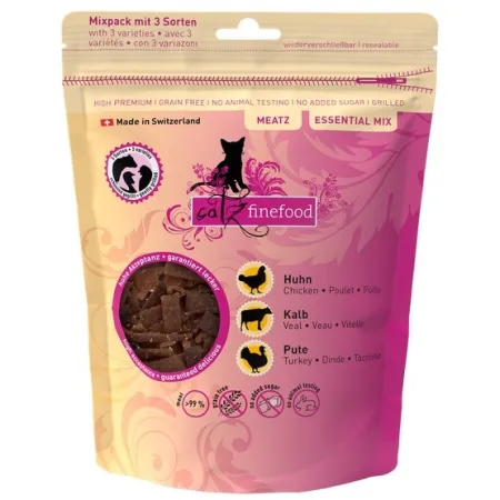 Catz Finefood Meatz Essential Mix - kurczak, indyk, cielęcina 45g-2035833