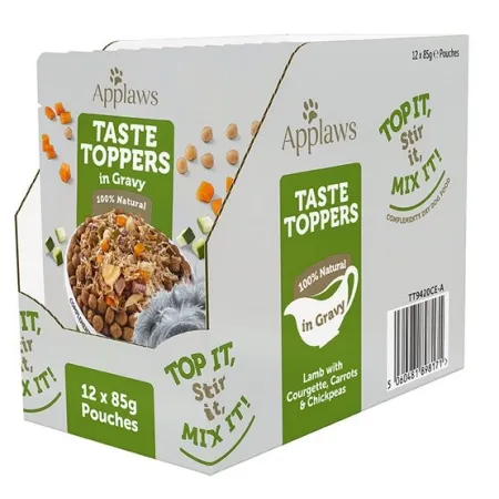 Applaws Taste Toppers Saszetka dla psa - jagnięcina, cukinia i marchew w sosie 85g-2035896