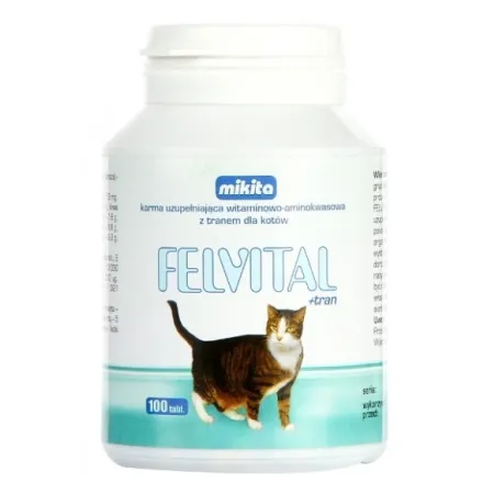 Mikita Felvital + Tran 100 tabletek-2035904