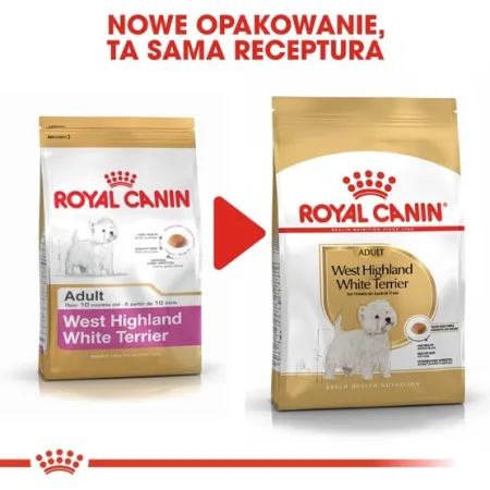 Royal Canin West Highland White Terrier Adult karma sucha dla psów dorosłych rasy west highland white terrier 3kg-2036