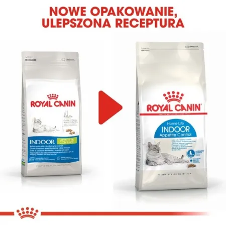 Royal Canin Indoor Apetite Control karma sucha dla kotów dorosłych przebywających w domu, domagających się jedzenia