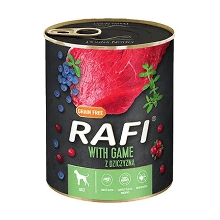 Rafi Pies Dziczyzna puszka 800g