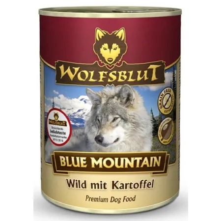 Wolfsblut Dog Blue Mountain - dziczyzna i ziemniaki puszka 395g