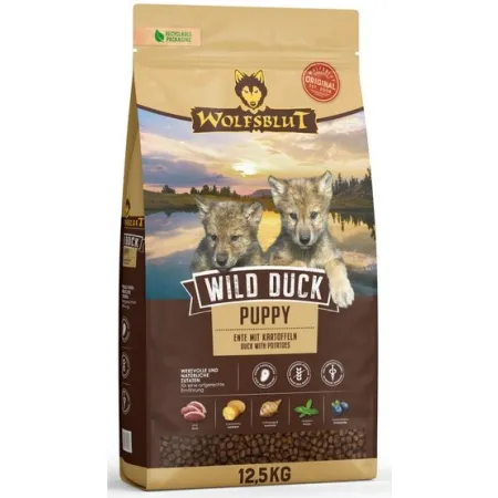 Wolfsblut Dog Wild Duck Puppy - kaczka i bataty 12,5kg-2036144
