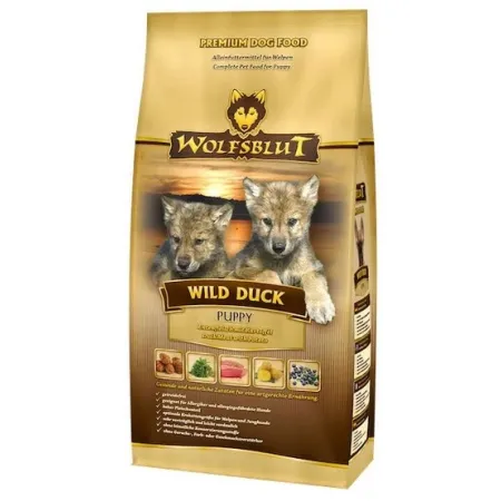 Wolfsblut Dog Wild Duck Puppy - kaczka i bataty 12,5kg-2036145