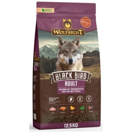 Wolfsblut Dog Black Bird Adult - indyk i bataty 12,5kg-2036147