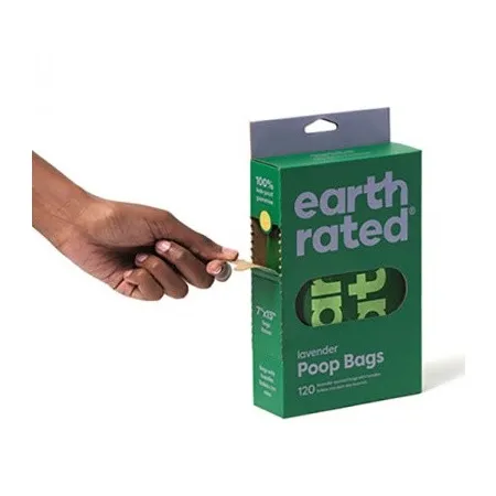 Earth Rated Reklamówki lawendowe 120szt-2036163
