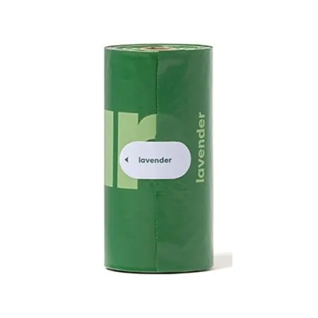 Earth Rated Woreczki ekologiczne do zbierania odchodów 21x15szt lawendowe-2036169