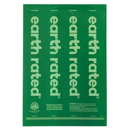 Earth Rated Woreczki ekologiczne do zbierania odchodów 21x15szt lawendowe-2036172