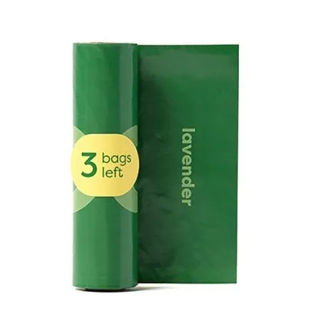 Earth Rated Woreczki ekologiczne do zbierania odchodów 21x15szt lawendowe-2036173