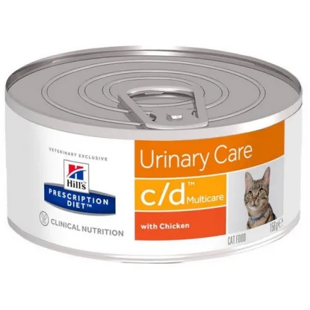 Hill's Prescription Diet c/d Feline z Kurczakiem pasztet puszka 156g-2036199