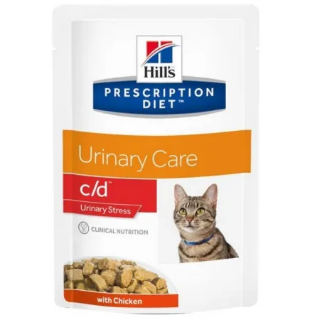 Hill's Prescription Diet c/d Feline Urinary Stress z kurczakiem saszetka 85g-2036202