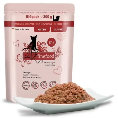 Catz Finefood Classic Kitten N.03 Drób saszetka 300g-2036283