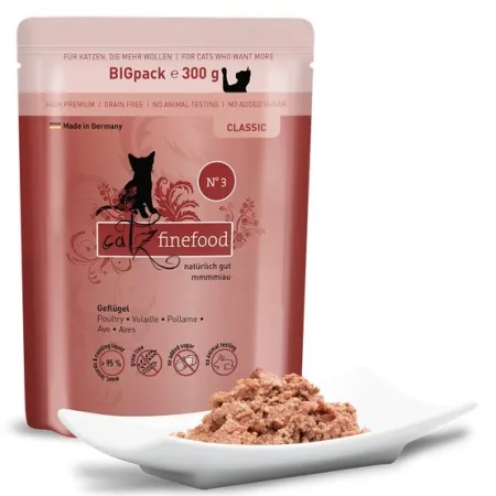 Catz Finefood Classic N.03 Drób saszetka 300g-2036286