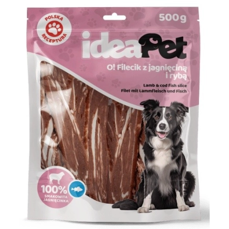 IdeaPet Fileciki z jagnięciną i rybą 500g-2036390