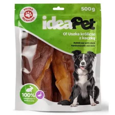 IdeaPet Uszka królicze z kaczką 500g-2036418