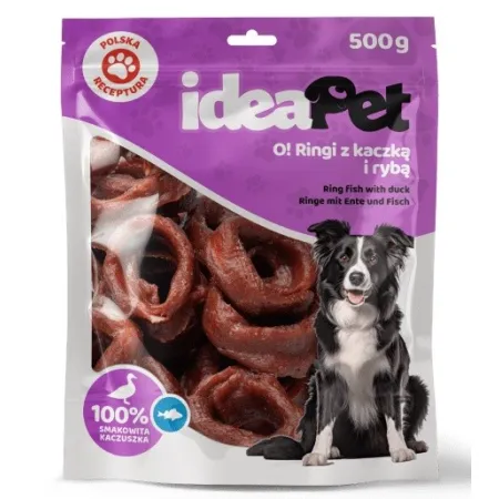 IdeaPet Ringi z kaczką i rybą 500g-2036421