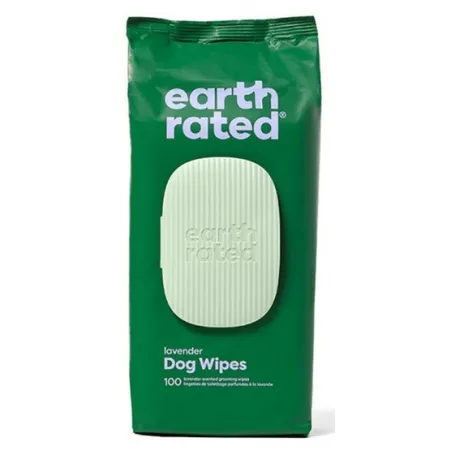 Earth Rated Chusteczki kompostowalne lawendowe 100szt