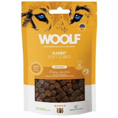Woolf Soft Cubes Monoprotein Rabbit 100g-2036847