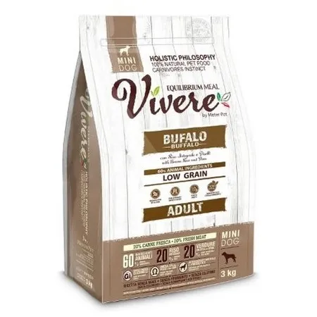 Vivere Dog Mini Adult Buffalo 3kg