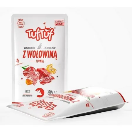 TUF TUF Wołowina z dynią dla psa saszetka 100g-2036909
