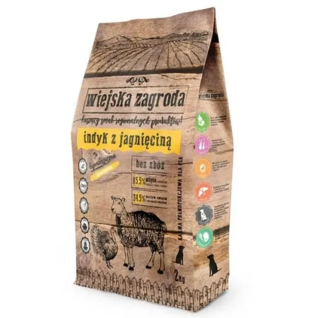 Wiejska Zagroda Indyk z jagnięciną 2kg-2037017