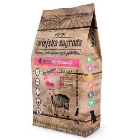 Wiejska Zagroda Jagnięcina ze szpinakiem Puppy 9kg-2037033