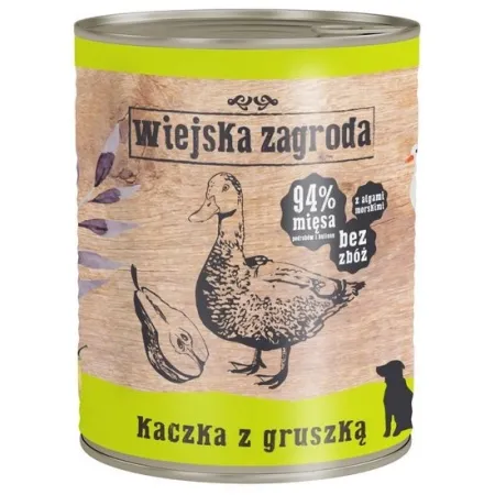 Wiejska Zagroda Kaczka z gruszką puszka 800g-2037041
