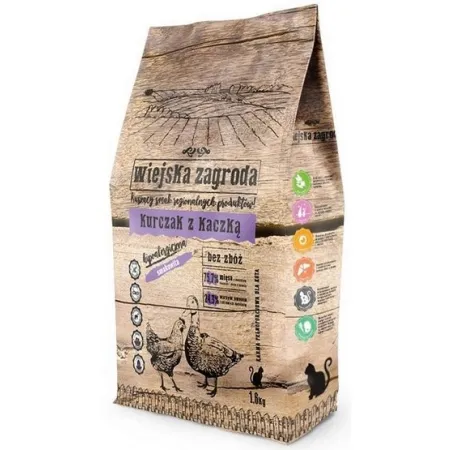 Wiejska Zagroda Kot - Kurczak z kaczką 1,6kg-2037047
