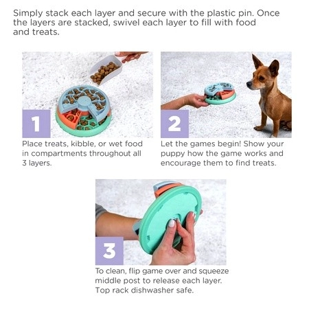 Nina Ottosson Lickin Layers Puppy - gra edukacyjna [70886]-2037121