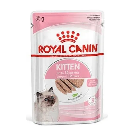 Royal Canin Kitten pasztet (loaf) karma mokra dla kociąt do 12 miesiąca życia saszetka 85g