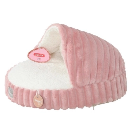 Zolux Legowisko Naomi półotwarte 45x45x28cm różowe [500135ROS]-2037175