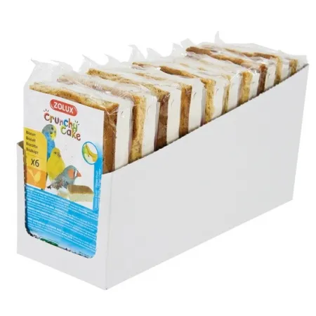 Zolux Crunchy Cake jabłko/banan 6szt-2037217