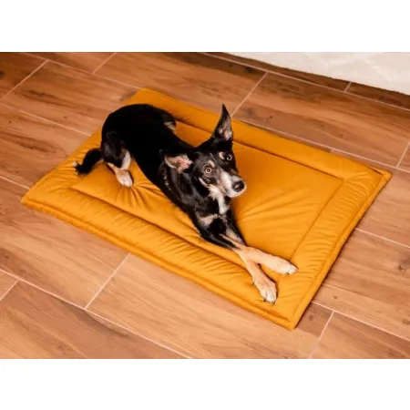 MIMIKO Pets Mata Velvet 100x70cm musztarda-2037382