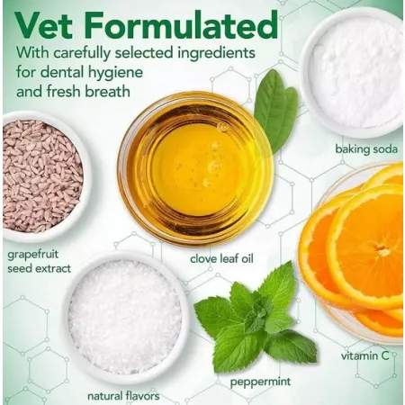 Vet's Best Dental żel + szczoteczka zestaw Adult-2037501