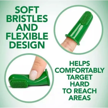 Vet's Best Dental żel + szczoteczka zestaw Puppy-2037505