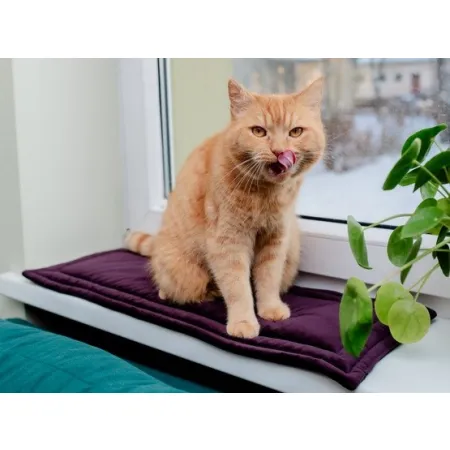 MIMIKO Pets Mata Velvet 25x70cm śliwka-2037528