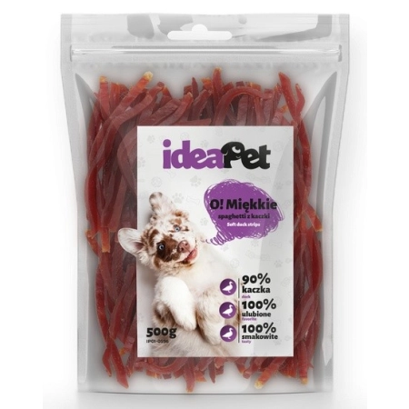 IdeaPet O! Miękkie Spaghetti z kaczki 500g-2037613