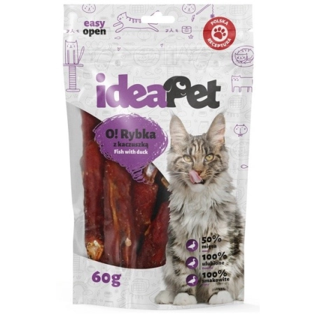 IdeaPet O! Kot Ryba z kaczką 60g-2037637