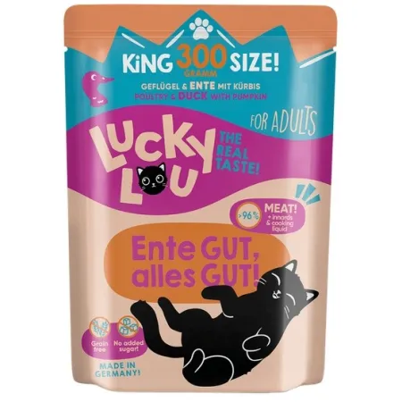 Lucky Lou Lifestage Adult Drób i kaczka saszetka 300g-2037770