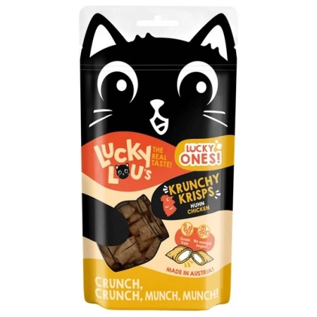 Lucky Lou Lucky Ones Krunchy Krisps Kurczak 60g-2037844
